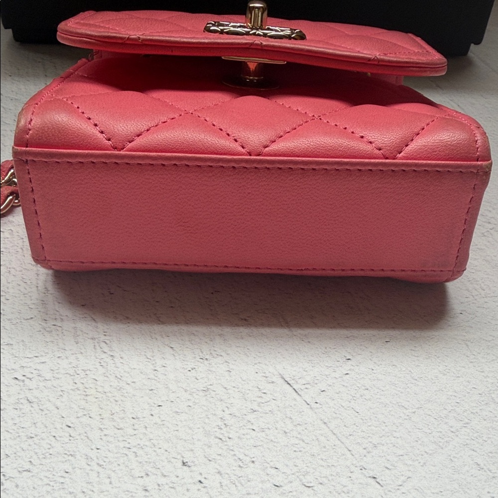 CHANEL Cluth with Chain Quilted Mini Bag - Picture 9 of 17